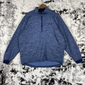 Under Armour Pullover Womens Size Large Loose Fit Blue Activewear Comfort Casual